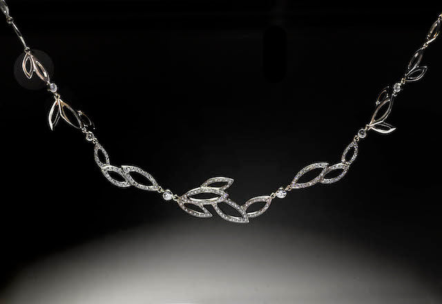 Lokelani Necklace Pavé