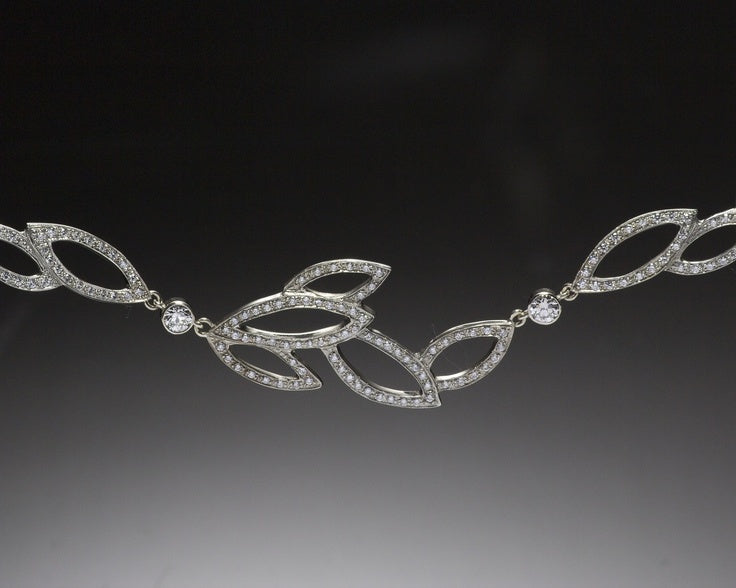 Lokelani Necklace Pavé