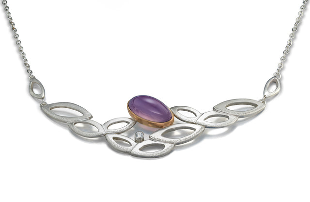 Lokelani Necklace Amethyst